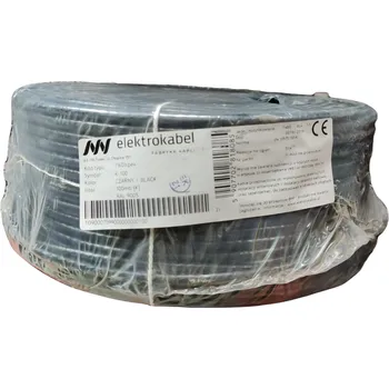 elektrický kabel Koaxiální kabel YWDXpek /75-1,05/4,8/ K-100 černá