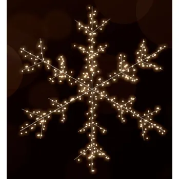 Vánoční světelný řetěz Polamp POL-0600 - 2D dekorace - Ozdoba sloupů - 100 x 100 cm