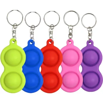 POP IT Pop it antistresová klíčenka - Duo