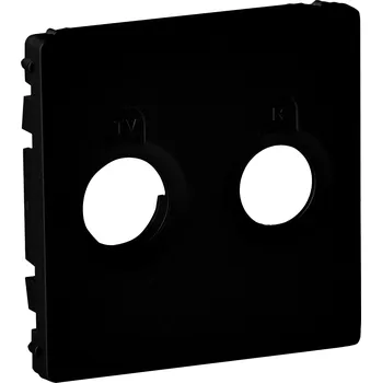 Elektrická zásuvka LEGRAND Kryt VALENA LIFE 756782 černá 756782