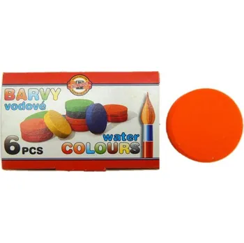 Náplň do psacích potřeb Barvy vodové Koh-i-noor náplň 57mm oranžová