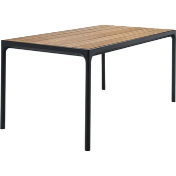Zahradní stůl Přírodní bambusový zahradní jídelní stůl HOUE Four 160 x 90 cm