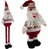 Vánoční dekorace Ruhhy 22340 teleskopický Santa Claus 95 cm červený/bílý
