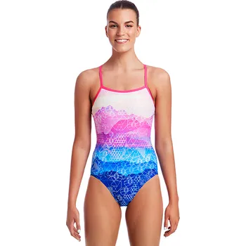 Dámské plavky FUNKITA Mount Up Ladies Single Strap One velikost: D 34 - EU