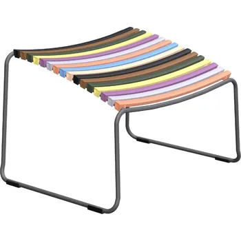 Zahradní pohovka Pestrobarevná plastová zahradní podnožka HOUE Click