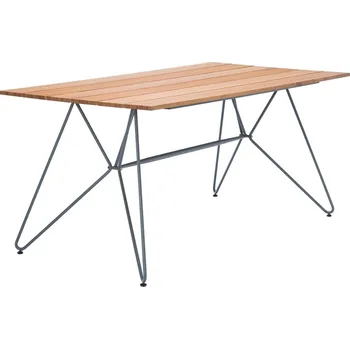 Zahradní stůl Přírodní bambusový zahradní jídelní stůl HOUE Sketch 160 x 88 cm