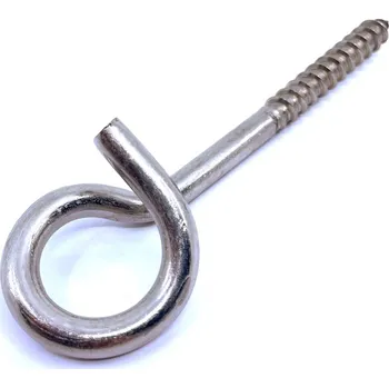 Příslušenství k zahradnímu nábytku SVX Hák houpačkový s vrutem - nerez A2 140 mm 10,3x140mm