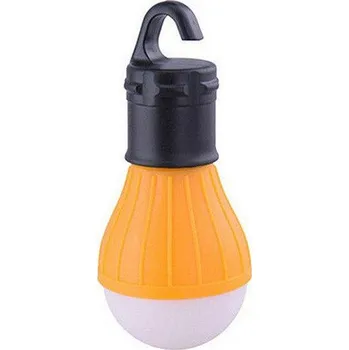 Camping LED svítilna | světlo na baterie - žlutá