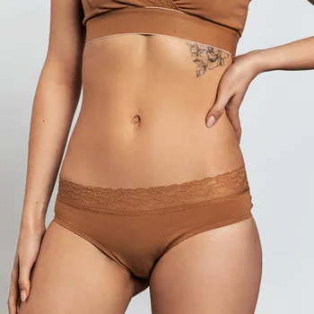 Kalhotky Gentle Day® CHEEKINI bavlněné kalhotky - NUDE Velikost: XS