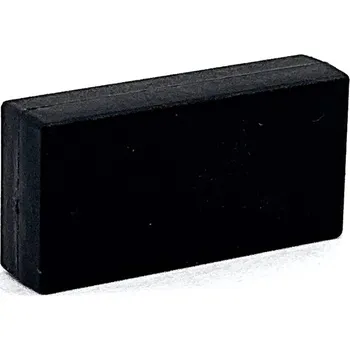 Dekorativní magnet SVX Magnet kvádrový v plastu čierny 25,4×12,7×6,3mm