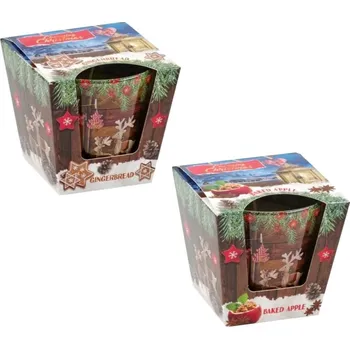 Svíčka Bartek Candles vánoční svíčka 115 g Charming Christmas