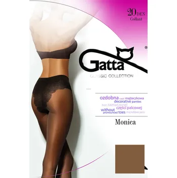 Dámské punčochy Gatta Monica barva:daino 2-S