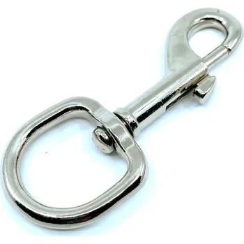 EU SELECT Karabina na klíče s oválnou hlavou poniklovaná 13x79mm 13x79mm