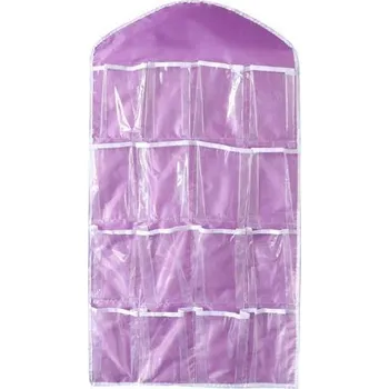 Organizér oblečení Organizér do skříně | závěsný organizér - více barev - Fialový