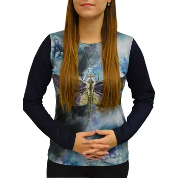 Dámská halenka Halenka Pratto modrá vážka velikost pratto: 52