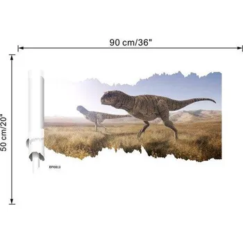 Samolepící dekorace Samolepka na zeď | 3D dekorace na zeď, dinosauři - Dinosaur 26