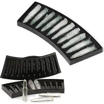 Tvořítko na led Forma na led | silikonová forma, styl náboje, desetimístná