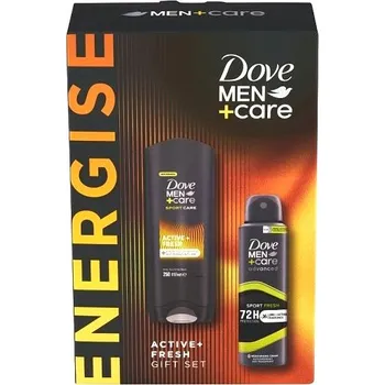 Koupelová kosmetika Dove Men dárková sada Energise (sprchový gel 250ml + deospray 150ml)