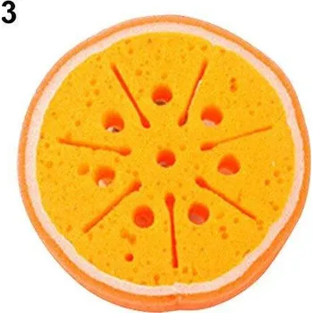 Houbička Mycí houba | houbička na nádobí, styl ovoce - Pomeranč