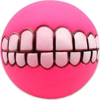 Hračka pro psa Gumová hračka pro psy | míč pro psy - Růžová