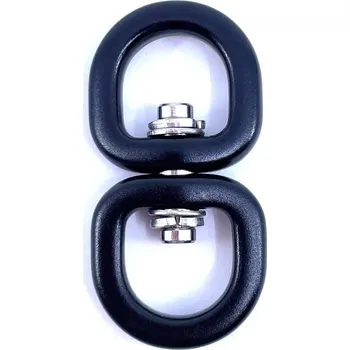 Nábytkové kování SVX hardware Otočná spojka černá 59x27mm 59x27 mm