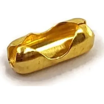 EU SELECT Svorka na kuličkový řetěz žlutý zinek 2,1-2,4mm 2,1-2,4mm