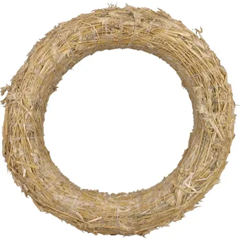 Obal na květináč Kroužek slaměný - d40 / 8 cm