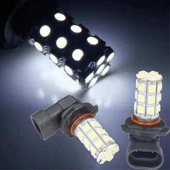 Autožárovka LED žárovka 12V s paticí HB3 (9005), 27 SMD LED, 12V (HB3 LED 27 SMD)