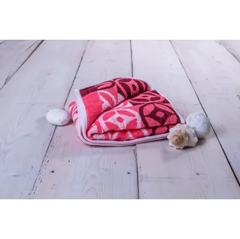 Froté osuška Kompass Oranžová 70x140cm TiaHome