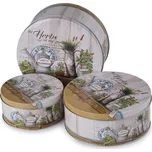 Plechová kulatá dóza Herbs 200 x 90 mm…