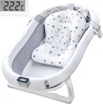 Dětská vanička Premium skládací šedá