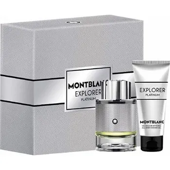 Montblanc Explorer Platinum M EDP, 60 ml + sprchový gel 100 ml