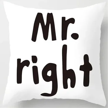 Povlak na dekorativní polštářek Povlak na polštář | zamilovaný polštář - 1 ks - V13,45x45cm