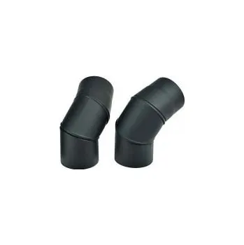 Koleno kouřové silnostěnné (1,5 mm) 180/0-90 přestavitelné