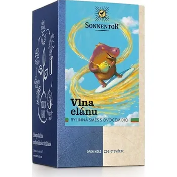 Čaj Čaj Vlna elánu BIO 23,4g (18 x 1,3g), Sonnentor