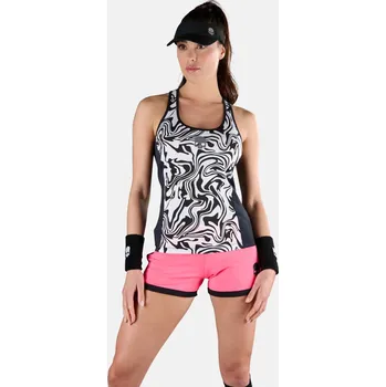 Dámské tílko Hydrogen Chrome Tech Tank Top Black/White S