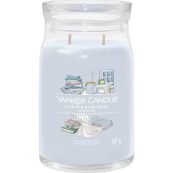 Svíčka Yankee Candle Signature A Calm & Quiet Place