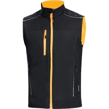 Pánská bunda ARDON Softshellová vesta ARDON®VISION Velikost: 4XL, Barva: černá-oranžová