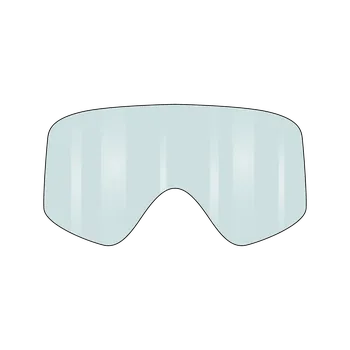 Motocyklové brýle VonZipper Porkchop Spare Injected Lens Clear