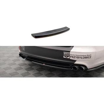 Nárazník Spoiler zadního nárazníku Audi S8 D4 černý lekslý plast
