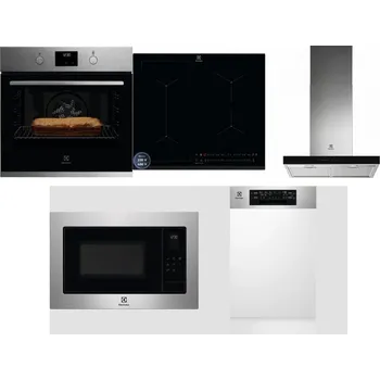 Set domácích spotřebičů ELECTROLUX KOFGH70TX + ELECTROLUX EIS62449 + ELECTROLUX LFT766X + ELECTROLUX EMS4253TEX + ELECTROLUX EEM43300IX
