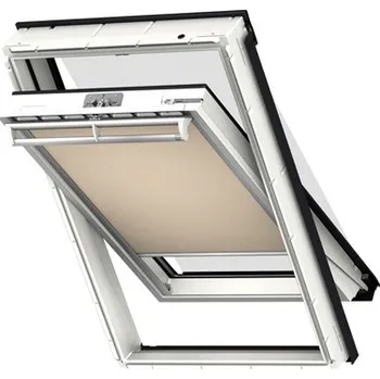 Kombinace rolety a markýzy Velux DOP