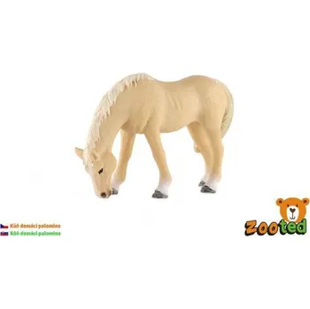 Figurka ZOOted Kůň domácí palomino klisna plast 13 cm