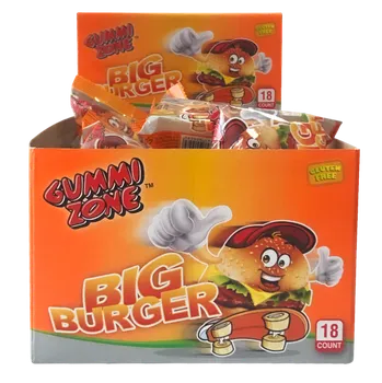 Bonbon GummiZone želé big burger 18x28g