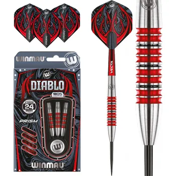 Šipky Winmau Diablo A 90% 24g steel