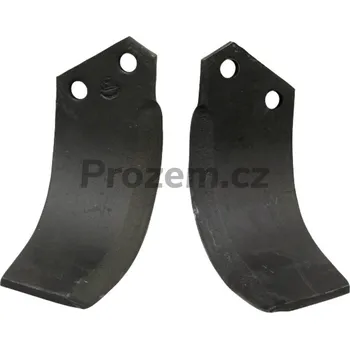 Pracovní nůž Frézovací klenutý nůž pravý pro Agromec, 12001500, -/-/- mm