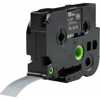 Pásek do tiskárny Kompatibilní páska Brother TZ-345 / TZe-345, 18mm x 8m, bílý tisk / černý podklad