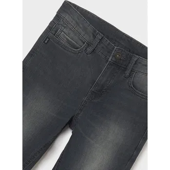 Chlapecké džínové kalhoty Mayoral 6594-71 šedá Velikost: 166 (16 let), barva: šedá