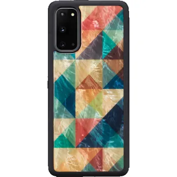 Pouzdro na mobilní telefon Pouzdro iKins pro Samsung Galaxy S20 mosaic black