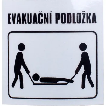 Reflexní samolepka - EVAKUAČNÍ PODLOŽKA